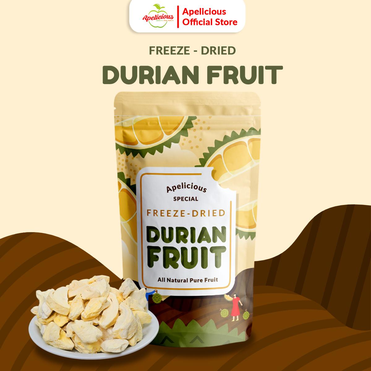 Keripik Buah Durian APELICIOUS Kering - FD Durian - Food, Snack
