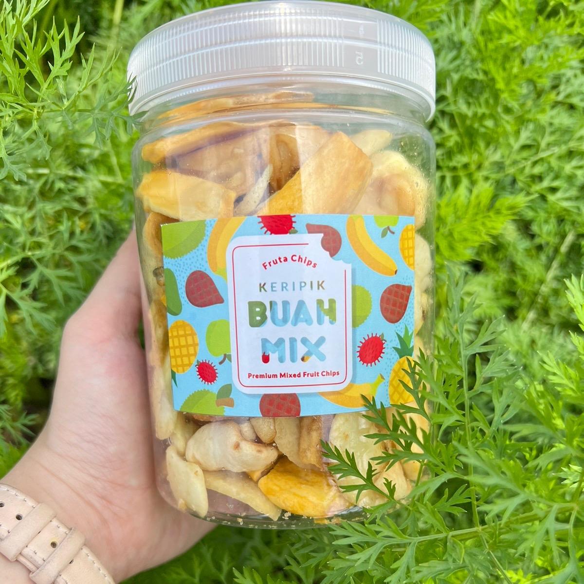 Keripik Buah Mix Fruta Premium + FD Strawbery