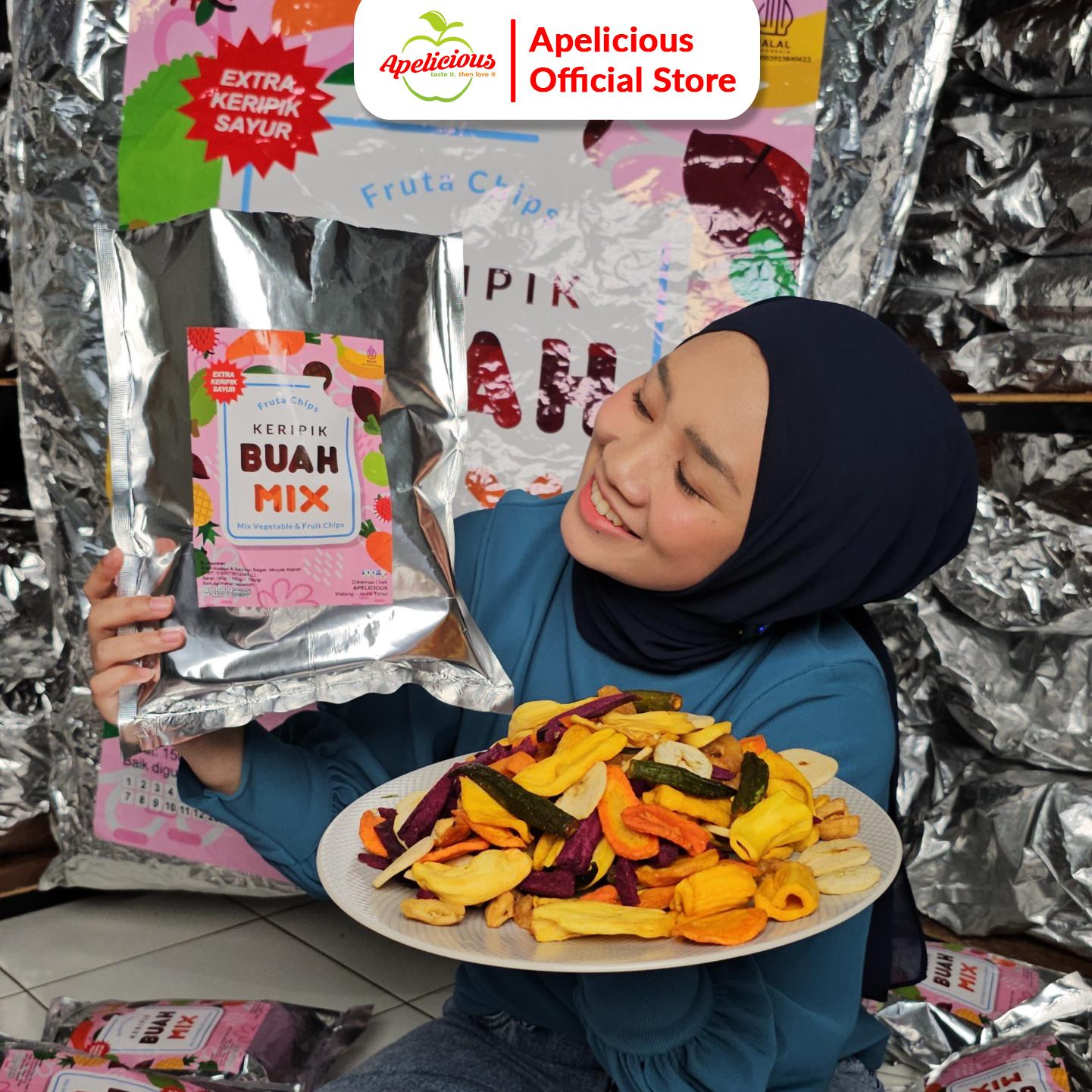 KERIPIK BUAH MIX EXTRA KERIPIK SAYUR 350g / 250g