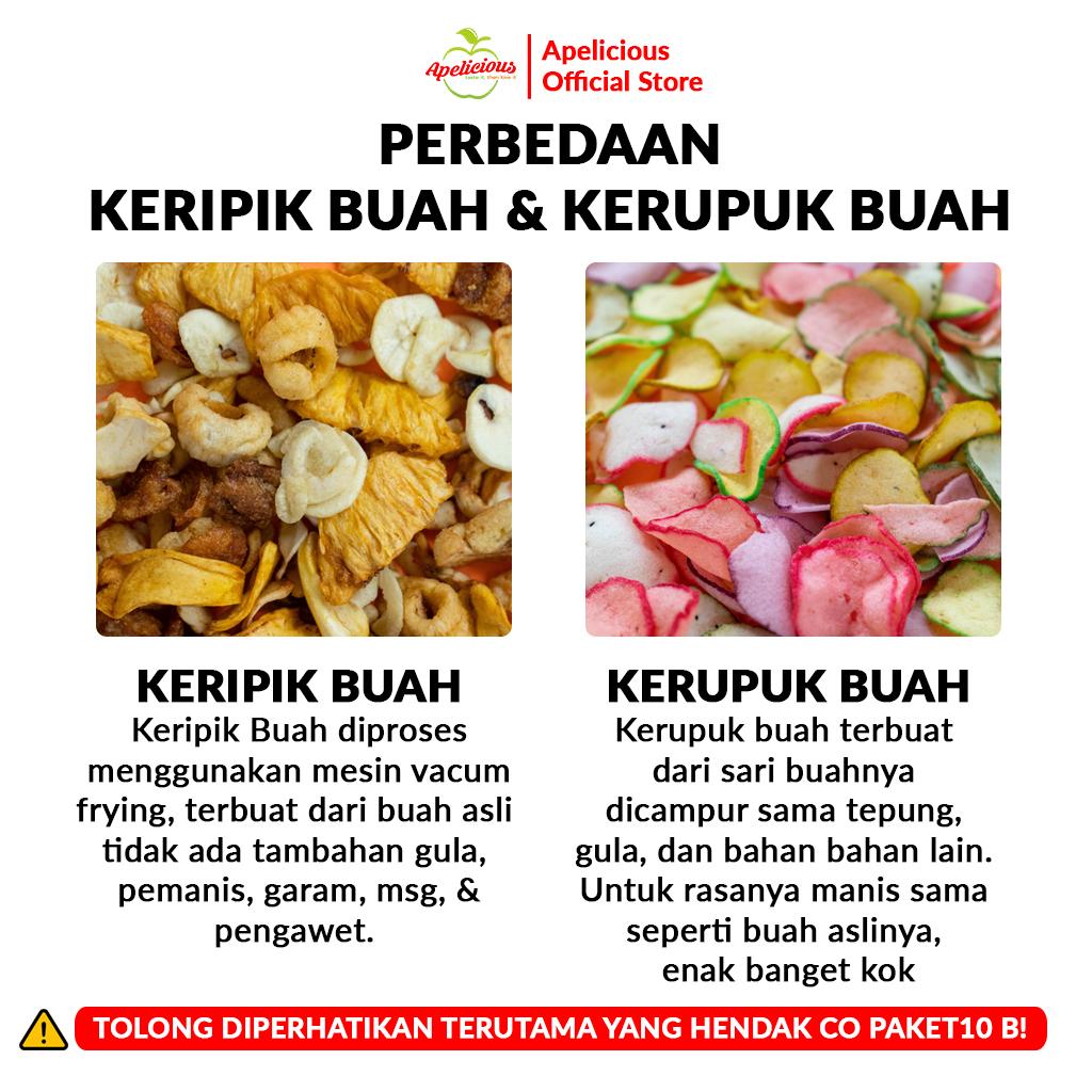 APELICIOUS Kerupuk Buah Fruta Chips Tube