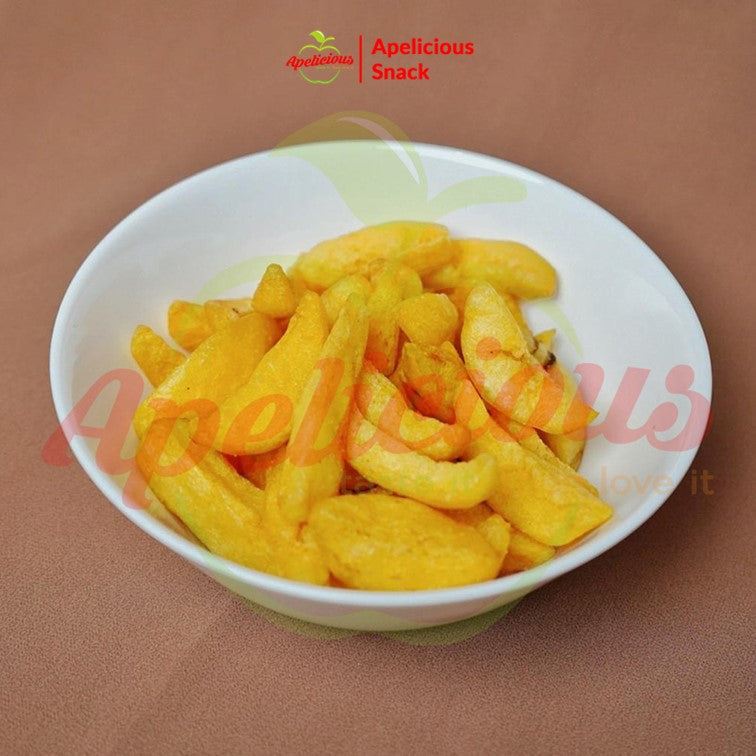 Keripik Buah / Keripik Sayur Kripik Buah Apel Nangka Salak Pisang Fruta 100 gram - Food