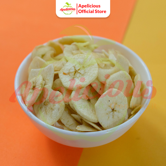 Keripik Buah / Keripik Sayur Kripik Buah Apel Nangka Salak Pisang Fruta 100 gram - Food