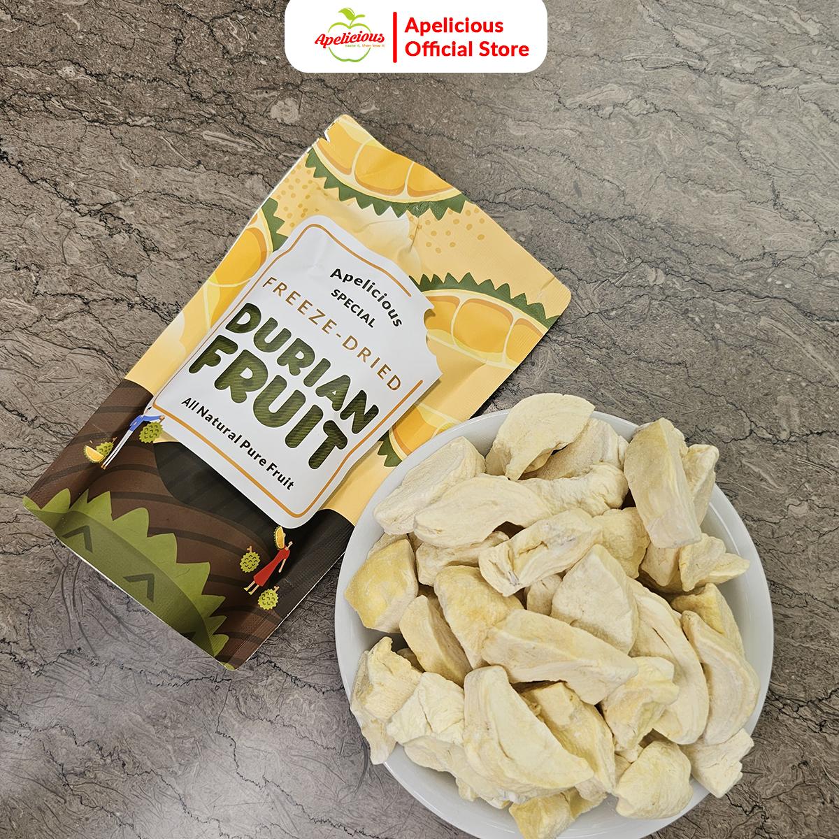 Keripik Buah Durian APELICIOUS Kering - FD Durian - Food, Snack