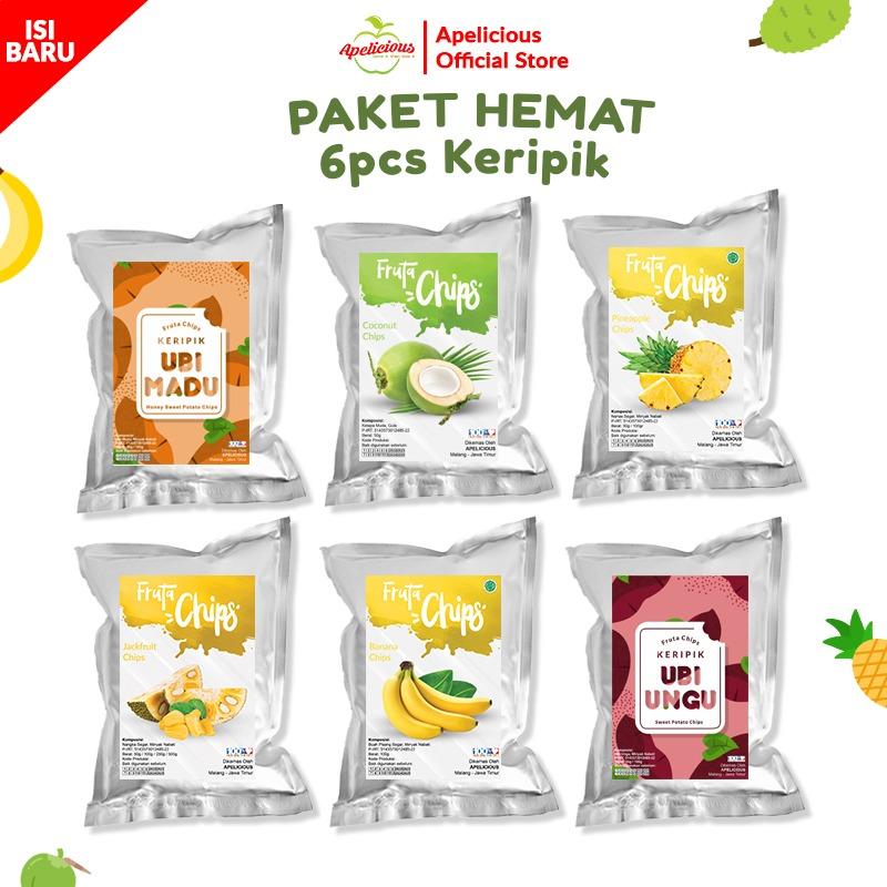 Paket Keripik Buah 6pcs 50g