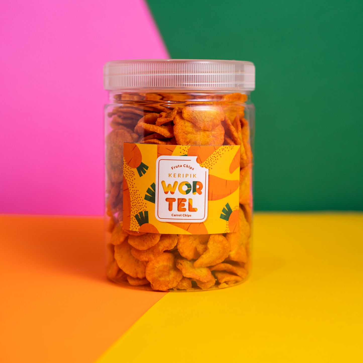 Keripik Wortel Fruta Chips Apelicious Toples