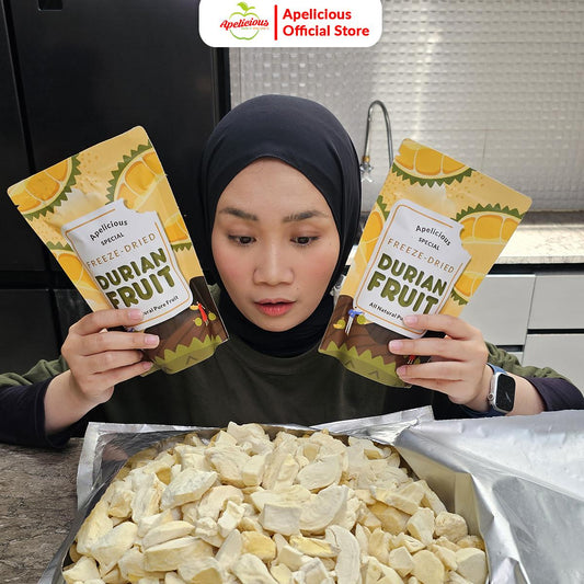 Keripik Buah Durian APELICIOUS Kering - FD Durian - Food, Snack