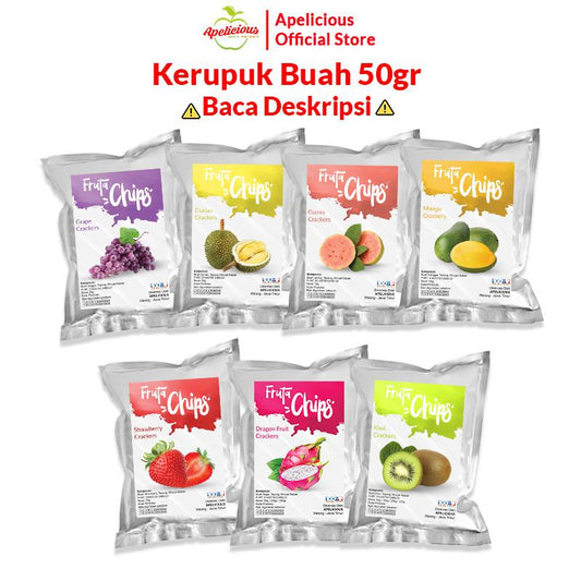 Kerupuk / Krupuk Buah 50gr - Manis Food