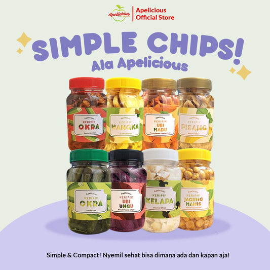 SIMPLE CHIPS KERIPIK BUAH DAN SAYUR