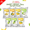 Paket Kripik Buah Fruta 7pcs 50g - Keripik Snack Chips