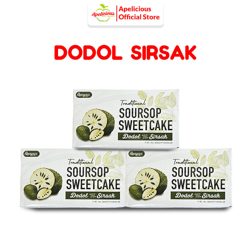 Dodol buah Nangka / Apel Manalagi / Apel Romebeauty / Sirsak oleh-oleh Khas Malang