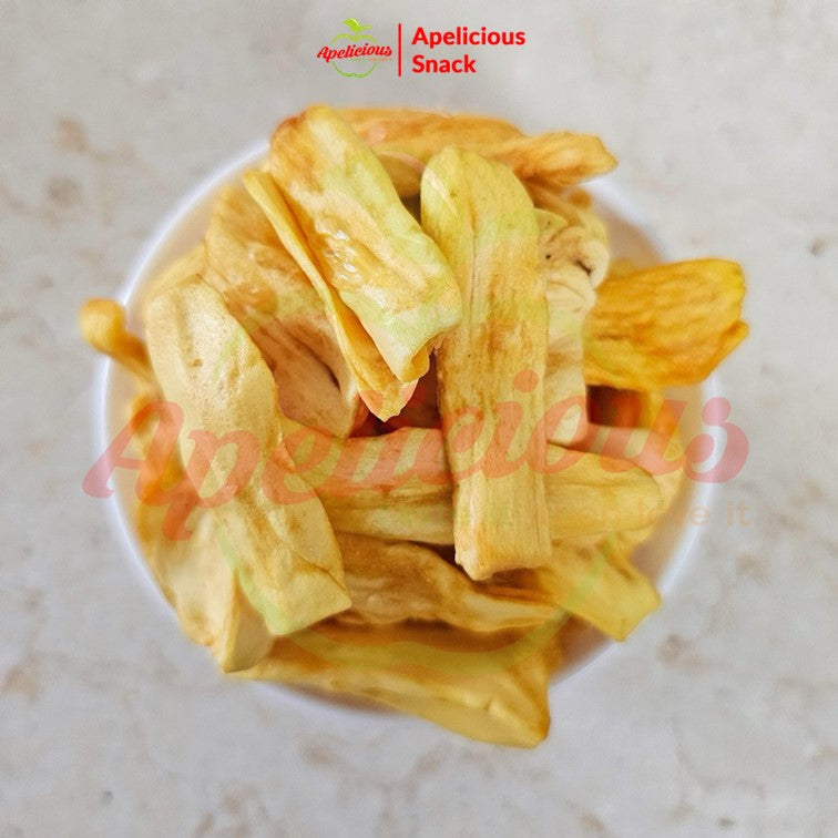 Keripik Buah / Keripik Sayur Kripik Buah Apel Nangka Salak Pisang Fruta 100 gram - Food