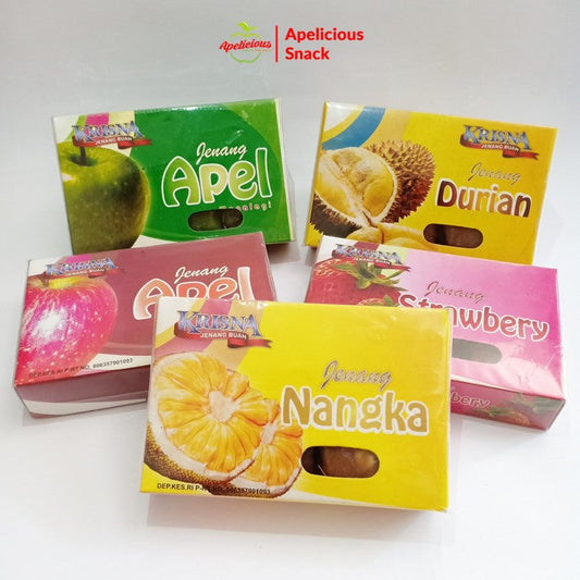 Jenang Apel Manalagi / Nangka / Strawberry / Durian Oleh-Oleh Khas Malang