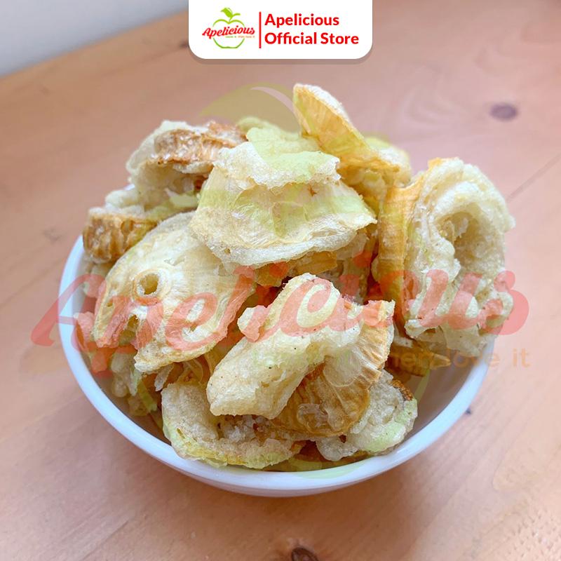 Keripik Buah / Keripik Sayur Kripik Buah Apel Nangka Salak Pisang Fruta 100 gram - Food