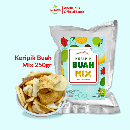 KERIPIK BUAH MIX 250g Isi 6 Keripik Buah