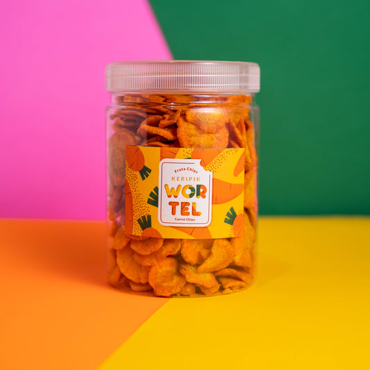 Keripik Wortel Fruta Chips Apelicious Toples